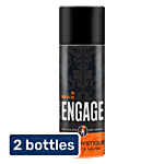 Engage Deodorant For Men - Spice Mystique, Woody & Leather, Skin Friendly 2x150 ml (Multipack)
