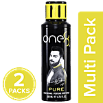 One8 By Virat Kohli Perfume Body Spray - Pure, Long Lasting Fragrance, For Men 2x200 ml (Multipack)