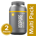 Isopure Zero Carbs Whey Protein Isolate Powder - Banana Cream 2x1.36 kg (Multipack)