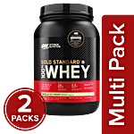 Optimum Nutrition Gold Standard Vanilla Ice Cream Whey Protein Powder 2x907 g (Multipack)