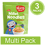 Slurrp Farm Little Millet Hakka Noodles 3 x 192 g Multipack