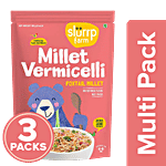 Slurrp Farm Foxtail Millet Vermicelli/Semiya - Rich In Vitamins & Minerals, No Refined Flour 3x180 g Multipack