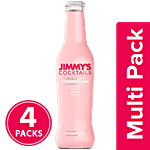 Jimmys Cocktails Non Alcoholic Beverage - Cosmopolitan Cocktail Mixer 4x250 ml Multipack