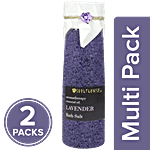 Soulflower Lavender Bath Salt For Rejuvenation, Relaxation & Pain Relief 2 x 500 g Multipack