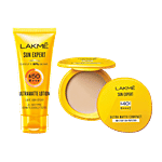 Lakme Sun Expert SPF 50 Ultra Matte Lotion & Ultra Matte SPF 40 PA+++ Compact Combo 2 Items