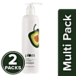 Plum Avocado Soft Cleanse Shampoo - Protects From Dryness & Frizz 2X300 ml (Multipack)