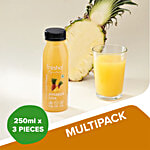 fresho! Signature Pineapple Juice - Cold Pressed 3 x 250 ml Multipack