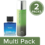 Ajmal Ajmal Yearn EDP for Men 100ml & Nightingale Deo for Men & Women 200ml pack of 2 Combo 2 Items