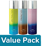 Ajmal Ajmal Distraction & Magnetize & Persuade Deos 200ml each for Men & Women Combo 3 Items