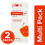 Plum 15% Vitamin C Face Serum With Mandarin - Glow Booster 2x20 ml Multipack