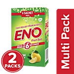 Eno  Eno Fruit Salt - Lemon 2x60g Multipack