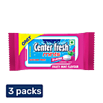 Center Fresh Mint - Sugarfree, Fruity Flavour 3x4.5 g 15 pcs (Multipack)