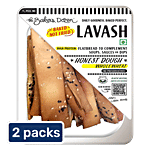 The Baker's Dozen Wholewheat Lavash 2 x 100 g (Multipack)