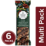 Monsoon Harvest Nuts & Seeds Bar - Dark Chocolate & Sea Salt 6x30 g Multipack
