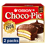 Orion Choco Pie - Chocolate Coated Soft Biscuit 336 g (Pack of 2)