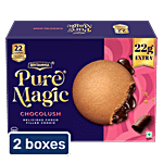 Britannia Pure Magic Chocolush Delicious Choco Filled Cookie 2x275 g (Multipack)