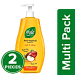 Nyle Soft & Shiny Anti-Hair Fall Shampoo - With Apple Cider Vinegar 2 x 800 ml Multipack