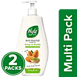 Nyle Naturals Strong & Healthy Anti Hairfall Shampoo 2 x 800 ml Multipack