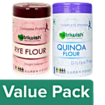 Nutriwish Rye Flour 250 g + Quinoa - Flour, Gluten-Free 250 g Combo 2 Items