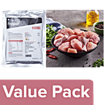 fresho! Korma Gravy Mix, 200 g + Chicken - Curry Cut Without Skin, 12-16 Pcs, 450g Combo 2 Items