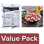 fresho! Jalfrezi Gravy Mix, 200 g + Chicken - Curry Cut Without Skin, 12-16 Pcs, 450g Combo 2 Items