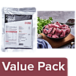 fresho! Bhuna Gravy Mix, 200 g + Mutton - Curry Cut, 10-15 pcs, 450g Combo 2 Items