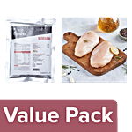 fresho! Makhani Gravy Mix, 200 g + Chicken Breast - Boneless, 2- 4 pcs, 450g Combo 2 Items