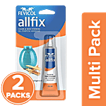 Fevicol Allfix Clear & Non-Staining All Purpose Adhesive 2x20 ml (Multipack)