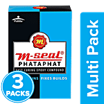 M-seal Phataphat Fast Curing Epoxy Compound 3x100 g (Multipack)