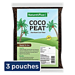 Natures Plus Coco Peat - 100% Natural 3 x 1 kg Multipack