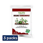 Leafy Tales Organic Vermicompost 3x1 kg (Multipack)
