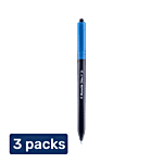 Reynolds Vista RT Ball Pen - With Comfortable Grip, Smudge Resistant, Blue 3 x 5 pcs Multipack