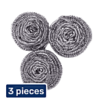 Se7en Steel Scrub - Removes Tough Stains, For Home, Kitchen 3 x 1 pc Multipack