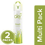 Godrej Aer Fresh Lush Green Room Freshener Spray 2 x 220 ml Multi pack