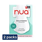 Nua Complete Comfort Sanitary Pads - Medium Flow, XL 2x12 pcs (Multipack)