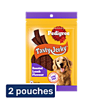Pedigree Meat Jerky - Roasted Lamb Flavour, High Protein 2 x 70 g Multipack
