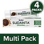 Sri Sri Tattva Sudanta Original Toothpaste 4x100 g (Multipack)