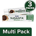 Sri Sri Tattva Sudanta Herbal Toothpaste 200 g (Pack of 3)