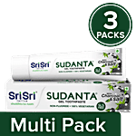 Sri Sri Tattva Sudanta Gel Toothpaste 3x100 g (Multipack)
