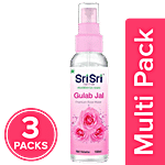 Sri Sri Tattva Gulab Jal/Rose Water 3x100 ml (Multipack)