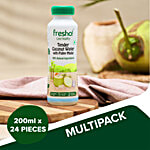 fresho! Tender Coconut Water - With Pulpy Malai 24x200 ml Multipack
