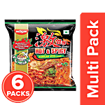 Nissin Geki - Hot & Spicy Korean Veg Flavoured Ramen Instant Noodles 6x80 g Multipack