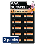 Duracell AAA Batteries - 2X Long Lasting 2x10 pcs (Multipack)