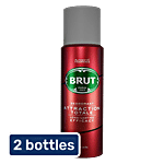 Brut Attraction Totale Deodorant - Long Lasting Fragrance, For Men 2x200 ml Multipack