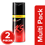 KamaSutra Spark Deodorant Spray - For Men 2x220 ml Multipack