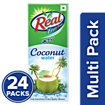Real Activ Coconut Water/Nariyal Pani 24 x 200 ml (Multipack)