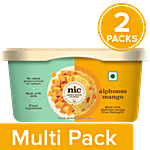Nic Ice Cream - Alphonso Mango 2 x 750 ml Multipack