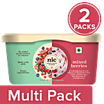 Nic Ice Cream - Mixed Berries 2 x 500 ml Multipack