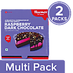 Havmor Raspberry Dark Chocolate Ice Cream Cake 2 x 500 ml Multipack