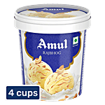 Amul Ice Cream - Rajbhog 4 x 125 ml Multipack